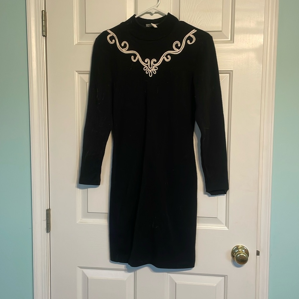 Mini sweater dress